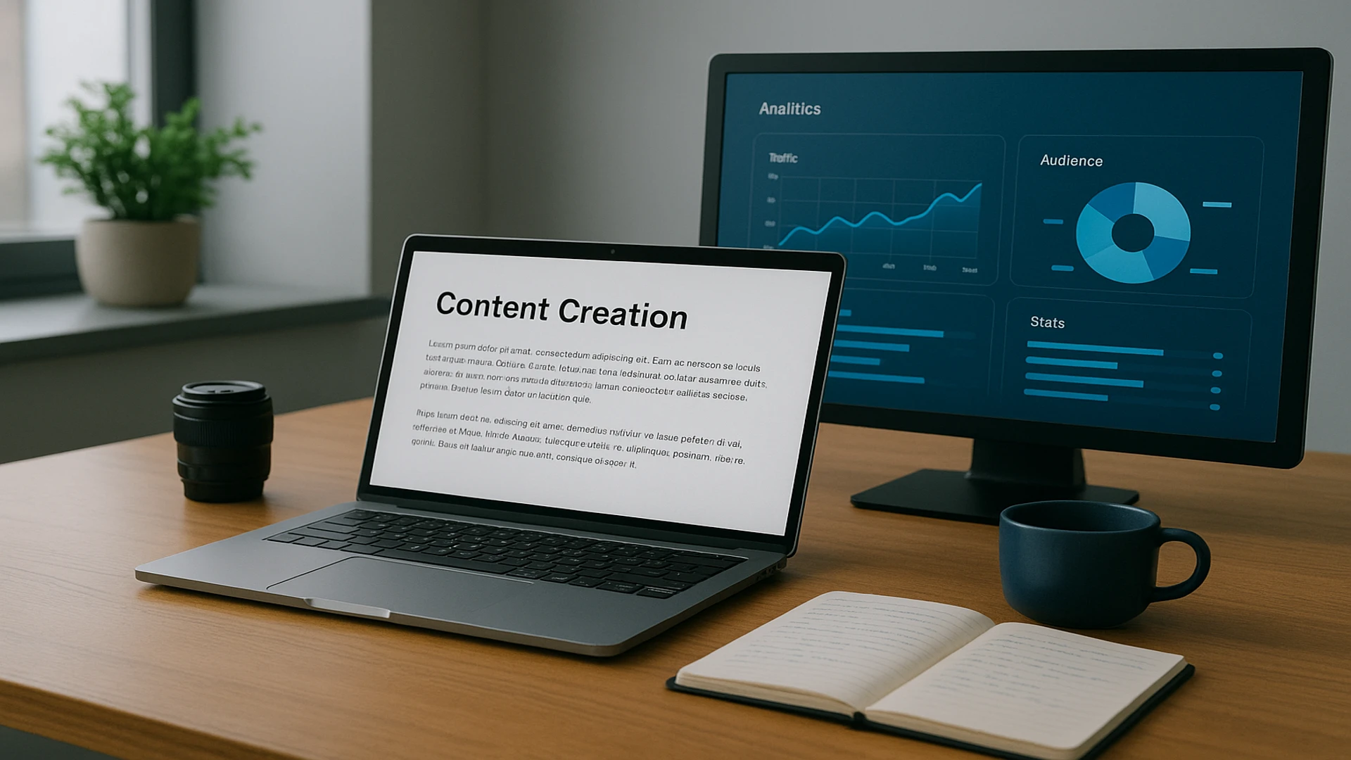 Content creation and marketing services